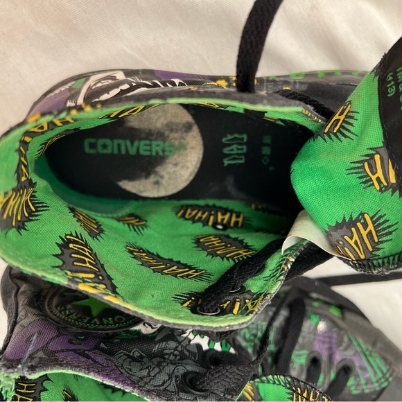 Converse Chuck Taylor All Stars Joker Batman DC Comics High Tops - Picture 6 of 13